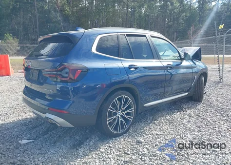 2022 BMW X3 Sdrive30I from USA, damaged, VIN 5UX43DP00N9L27019